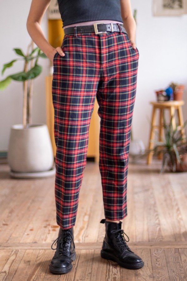 Producto - Pantalón Tartan Zara Talle: 40-