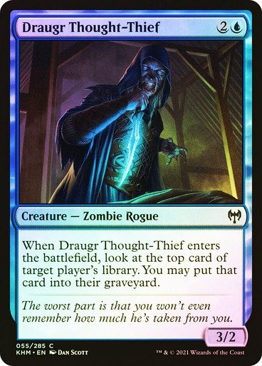 Producto - Draugr Thought-Thief Foil  Kaldheim