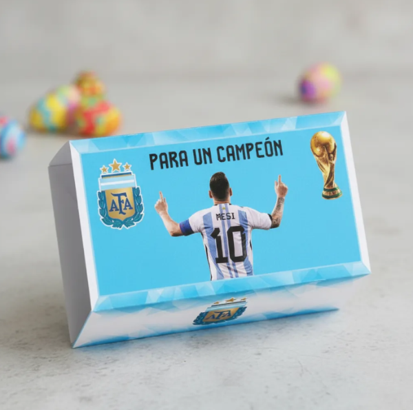 Producto - Kit Imprimible Caja Fosforera Huevos Pascua Argentina - 0