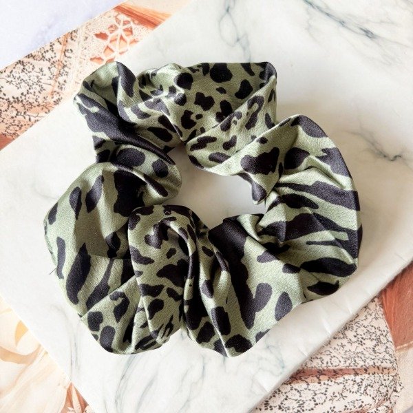 Producto - Scrunchie Print Green