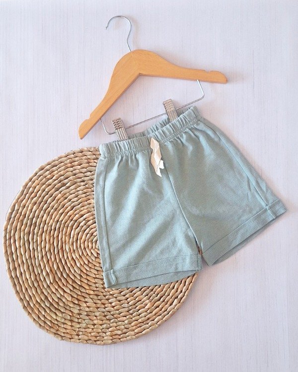 Producto - Short Algodón Rústico Oliva