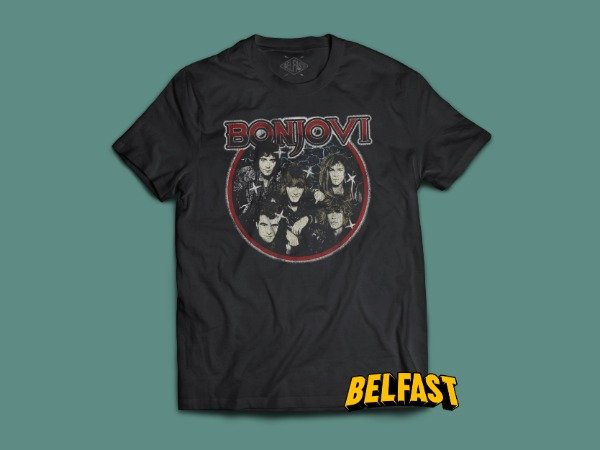 remera bon jovi retro