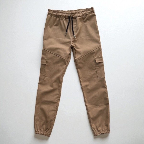 Producto - JOGGER CARGO GABARDINA CAMEL