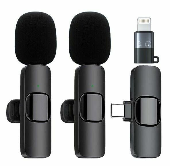 Producto - Microfono corbatero inalambrico dual k9