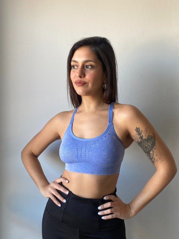 Producto - Top Deportivo Celeste