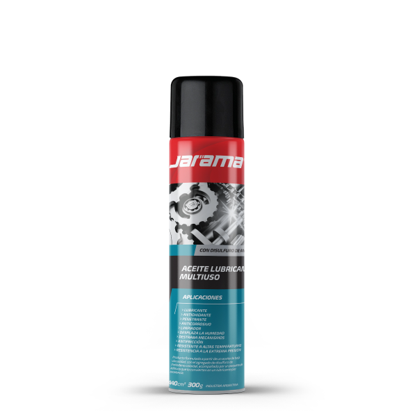 Producto - AEROSOL LUBRICANTE ACEITE MULTIUSO 440cm2 (300gr) JARAMA