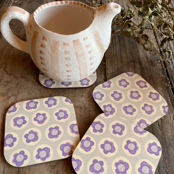 Producto - Posavasos Flowers