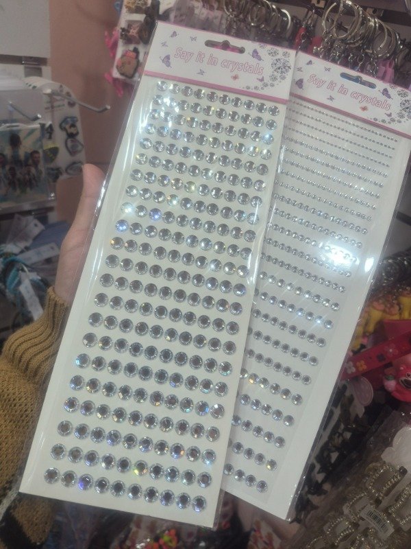 Producto - Plancha tiras strass x 2