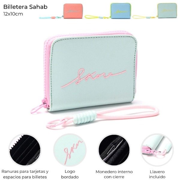 Producto - BILLETERA SKORA SAHAB CON LLAVERO Y LOGO CONTRATONO COD 41899