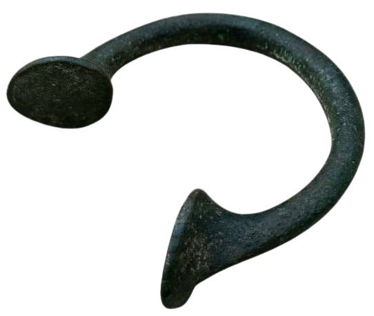 Producto - Manilla Comercial Okpoho (Trata de Esclavos) Proto-moneda (S.XVII-XIX) Escasa - 4