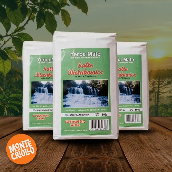 Producto - Yerba Mate Salto Bielakowicz (500 g) - 0
