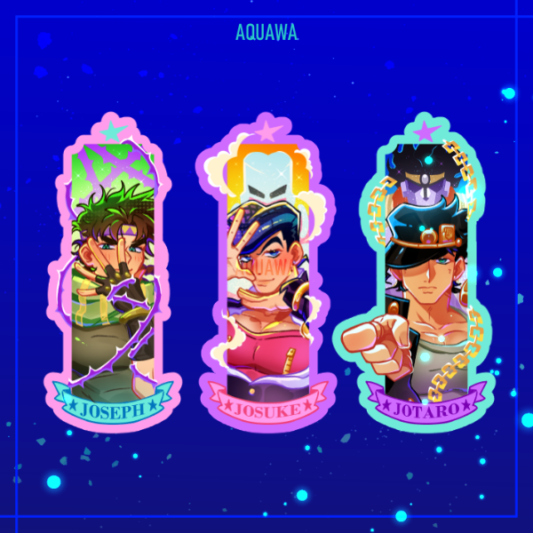 Producto - Stickers de JoJos