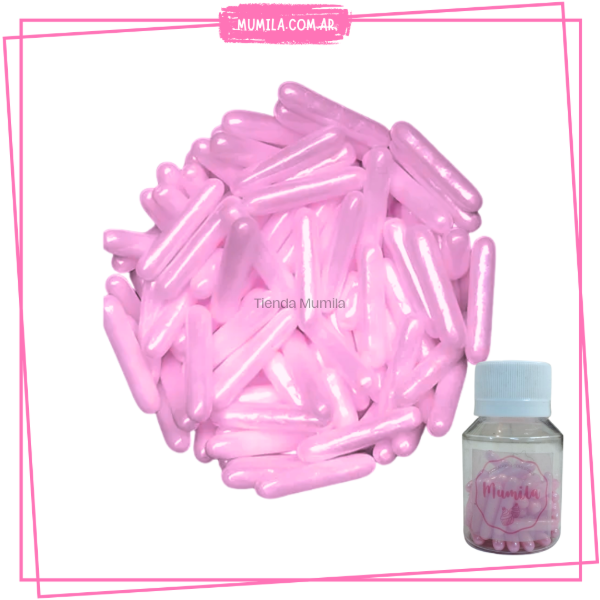 Producto - Perlas Rosas RODS pote x30gr