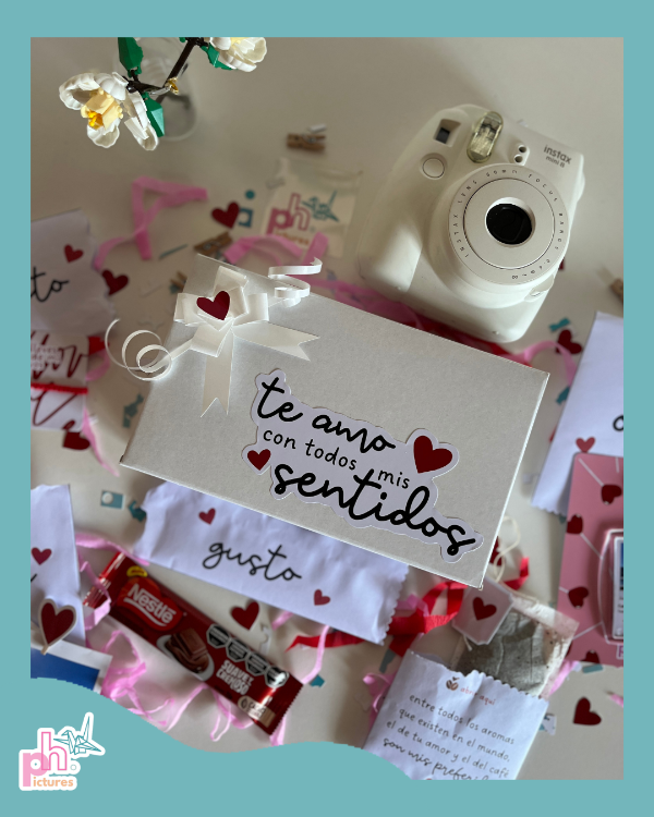 Producto - te amo con todos mis sentidos
