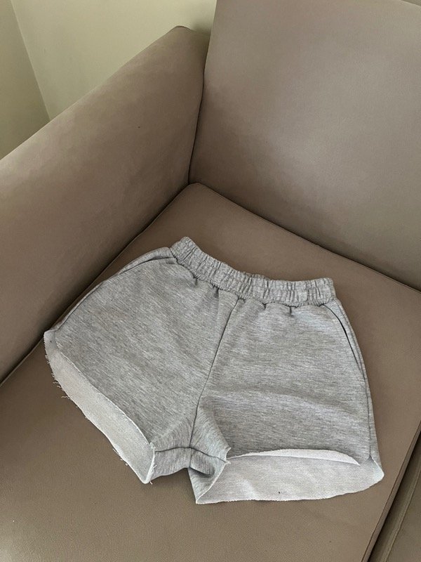 Producto - short rustico gris