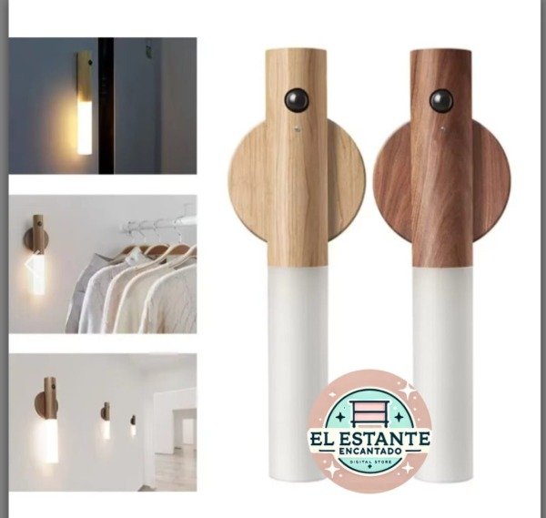 Producto - LÁMPARA DE PARED MAGNETICA PORTATIL C/SENSOR DE MOVIMIENTO RECARGABLE USB