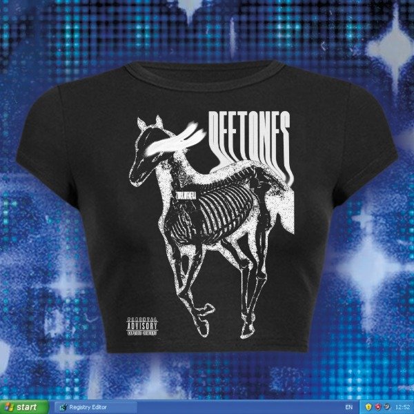 Producto - White pony - baby tee