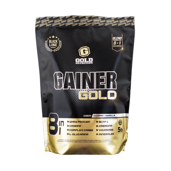 Producto - MUSCLE MASS GAINER 5 LB. - GOLD NUTRITION