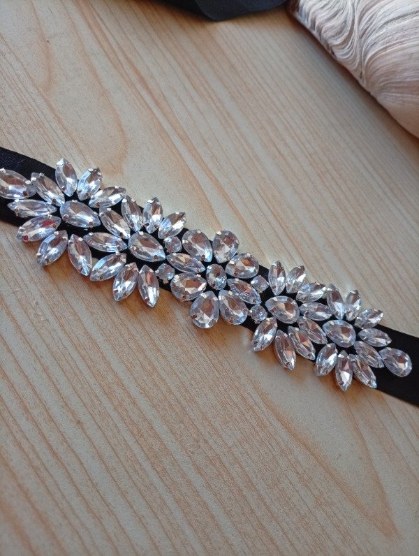 Producto - Cinto gemas cristal gemas emgarzadas