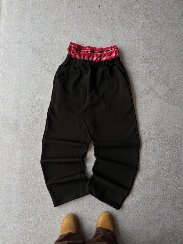 Producto - PANT BAGGY DOBLE CINTURA NEGRO