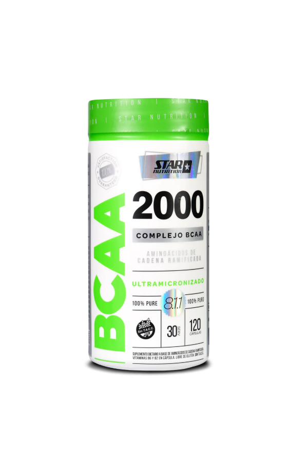 Producto - BCAA 2000 - 120 Cápsulas