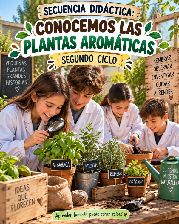 Producto - SECUENCIA DIDÁCTICA. CONOCEMOS LAS PLANTAS AROMÁTICAS. SEGUNDO CICLO