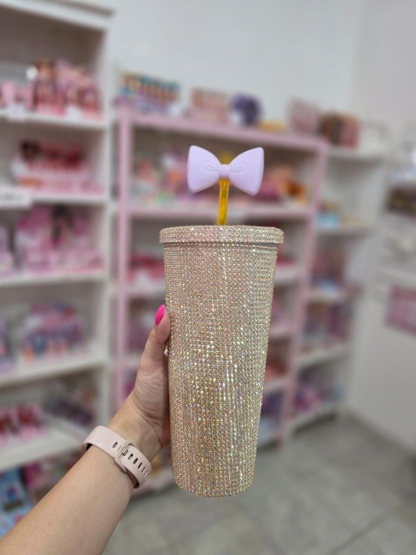 Producto - Vaso Strass dorado