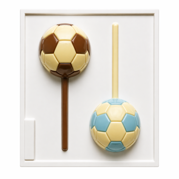 Producto - PLACA CHOCOLATE PLASTICA  CHUPETIN PELOTAS X 2