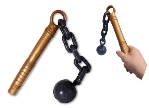 Producto - Maza c/Cadena y Bola 58cm