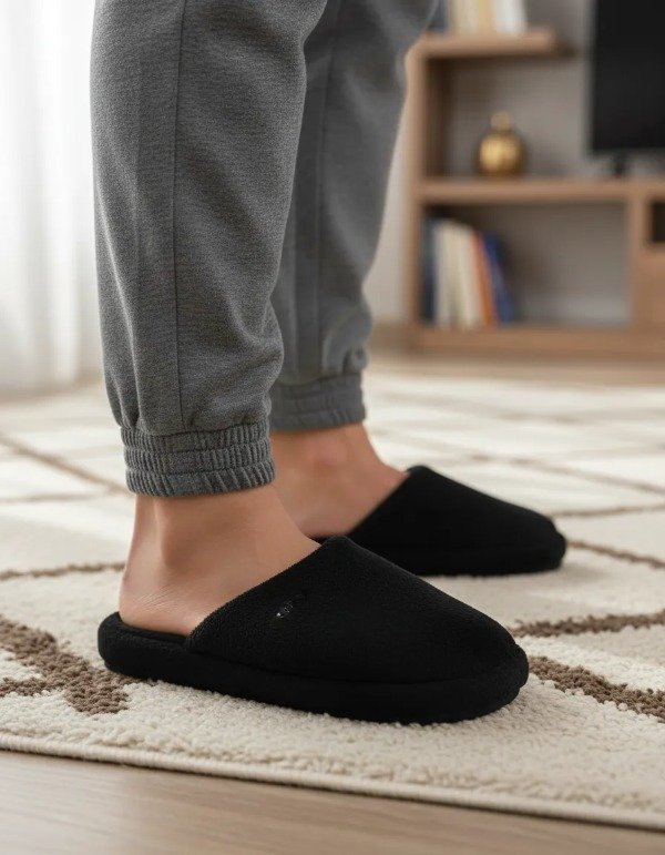 Producto - Pantuflas Hombre Pantuflon Espumones Acolchados