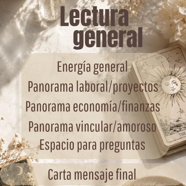 Producto - Tarot - Lectura General