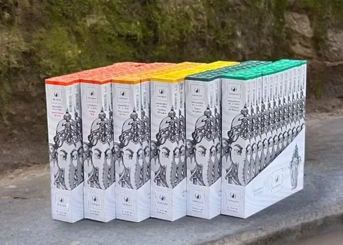 Producto - Iluminarte Rectangular x12 COPAL PALO SANTO