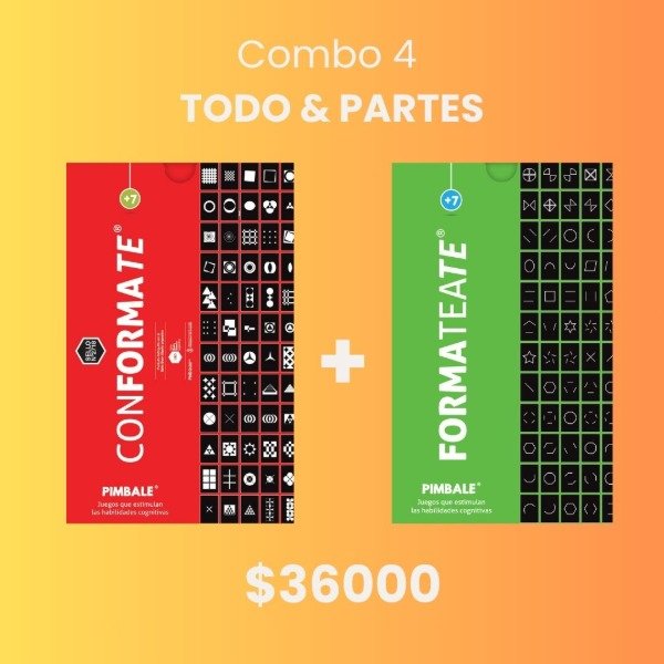 Producto - Combo TODO y PARTES Conformate más Formateate