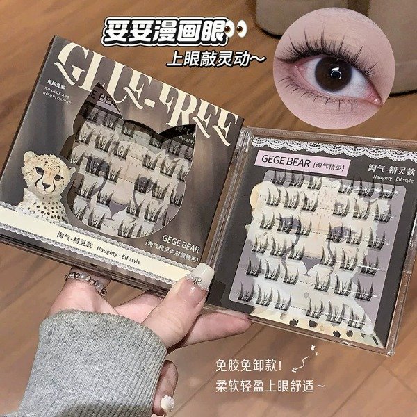 Producto - Pestañas postizas autoadhesivas GeGe Bear "NO GLUE"