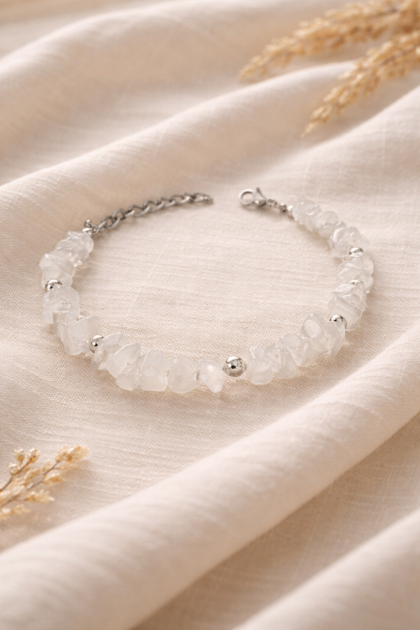 Producto - Pulseras de cuarzo blanco