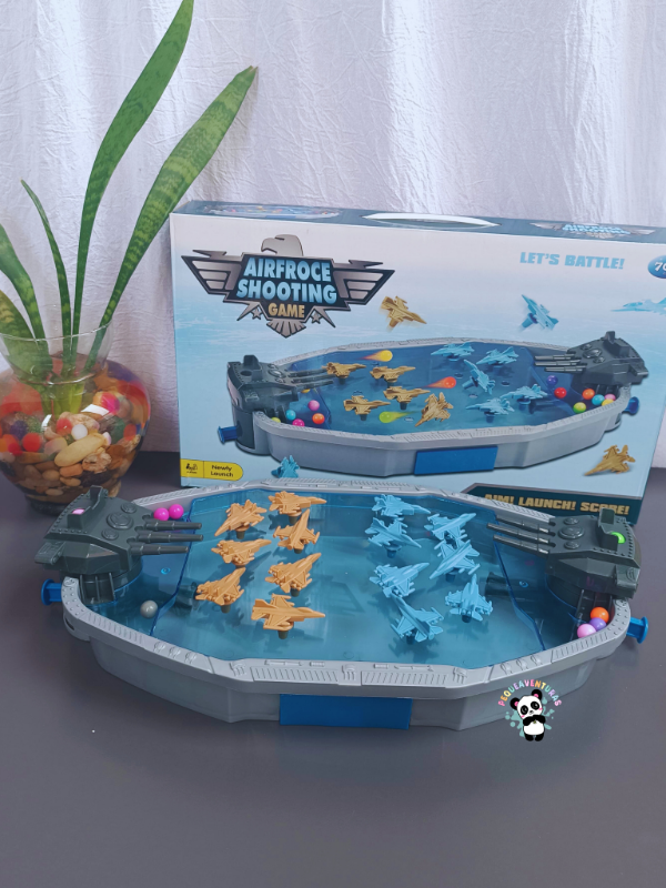 Producto - Juego de Mesa Guerra de Aviones Lanzador Batalla Aérea Destreza Niños y Familia