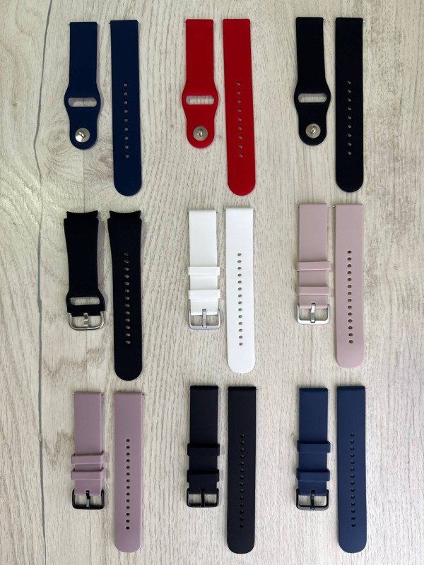 Producto - CORREA MALLA DE SILICONA CON PERNO PARA SMARTWATCH DE 20MM