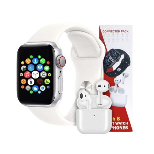 Producto - RELOJ SMART DM01 + AURICULARES