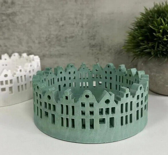 Producto - Molde calado con casitas