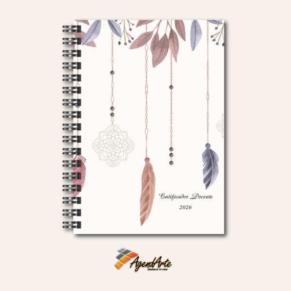 Producto - Calificadores Docentes 10 Cursos - Tapa Dura A5 - Diseño 9