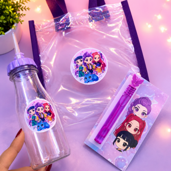 Producto - COMBO Bolsita + Botella Candy+ Burbujero x10 personalizados