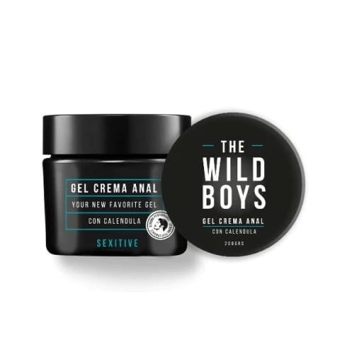 Producto - GEL CREMA ANAL THE WILD BOYS CON CALENDULA 200GRS