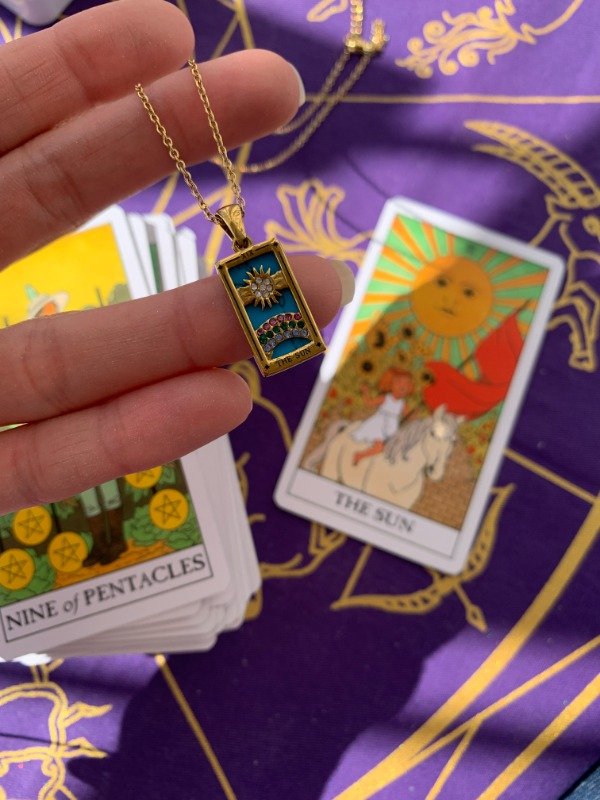 Producto - COLLAR CARTA DE TAROT