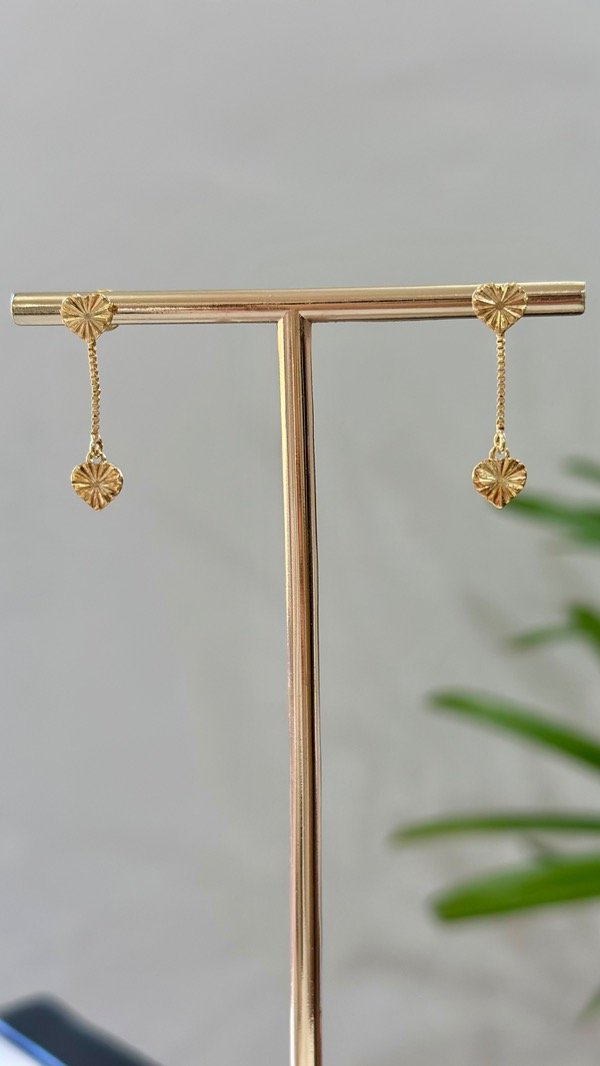 Producto - Abridores Sally laminados en oro 18k
