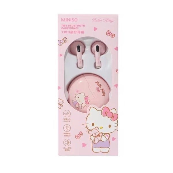 Producto - Auriculares tactil Hello kitty Miniso original