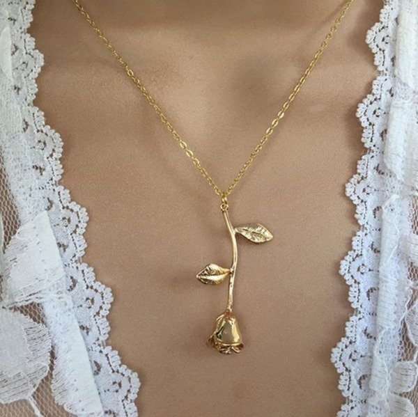 Producto - Collares (acero dorado)