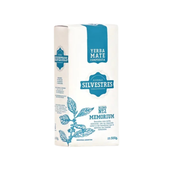Producto - Yerba de Hierbas Silvestres Blend 2  Memorium 500 g