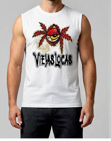 Producto - MUSCULOSA BLANCA VIEJAS LOCAS OP2