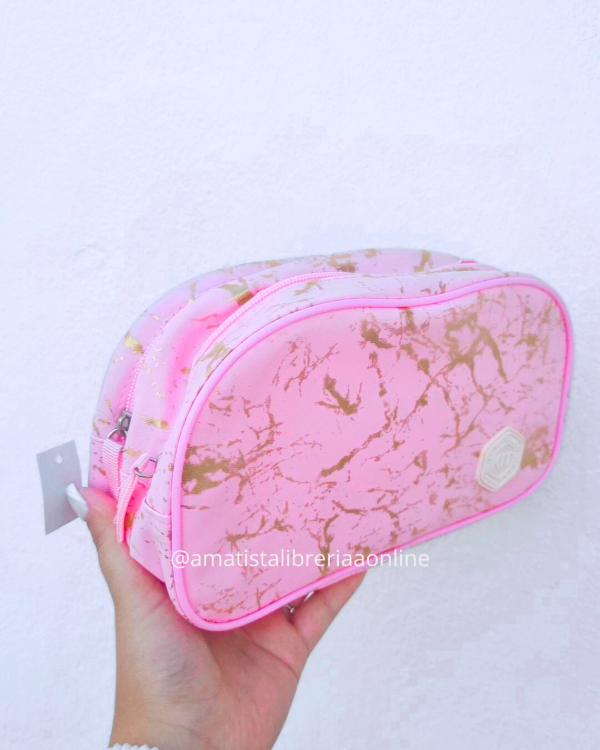 Producto - Cartuchera pink and gold XL
