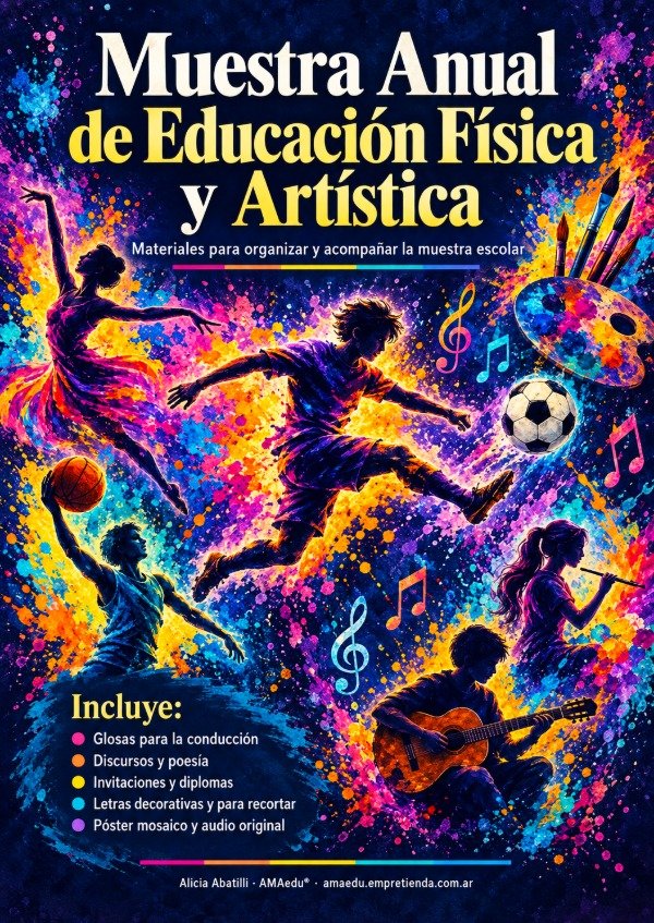 Producto - Acto MUESTRA ANUAL DE EDUCACIÓN FÍSICA Y ARTÍSTICA